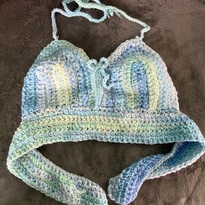 Handmade Multicolor Crochet Kids Accessory